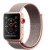 Apple Watch Series 3 (GPS + Cellular) 42mm Gold Aluminum w. Pink Sand Sport L. (MQK72), фото 