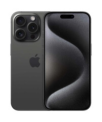 Смартфон Apple iPhone 15 Pro 256GB Black Titanium (MTV13), Колір: Чорний, Об'єм вбудованої пам'яті: 256 Гб, фото 
