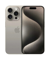 Смартфон Apple iPhone 15 Pro Max 512GB Natural Titanium (MU7E3), Колір: Золотистий, Об'єм вбудованої пам'яті: 512 Гб, фото 