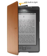 Обложка с подсветкой для Amazon Kindle 4/5 (Brown), фото 