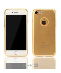 Чехол REMAX Sunshine Series для iPhone 7 Plus (Crystal Gold), фото 