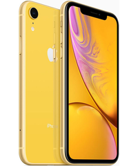 Смартфон Apple iPhone XR 128GB Yellow вид с двух сторон