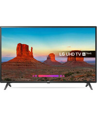 Телевизор LG 49UK6300PLB вид спереди