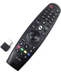 Пульт ДУ Smart TV Magic Remote SR-600 для LG Smart TV вид под углом