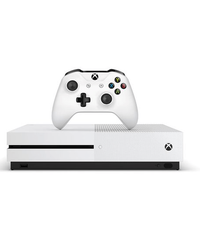 Игровая приставка Microsoft Xbox One S 1TB вид спереди