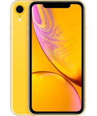Смартфон Apple iPhone XR Dual Sim 64GB Yellow (MT162) вид с двух сторон