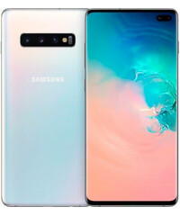 Смартфон Samsung Galaxy S10 Plus SM-G975 DS 128GB White вид с двух сторон