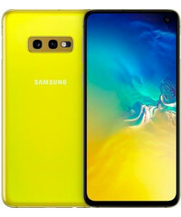 Смартфон Samsung Galaxy S10e SM-G970 DS 128GB Yellow вид с двух сторон