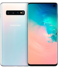 Смартфон Samsung Galaxy S10 SM-G973 DS 512GB White вид с двух сторон