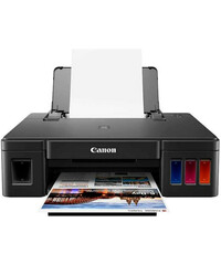 Принтер Canon PIXMA G1411 (2314C025AA) вид спереди в работе