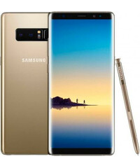 Смартфон Samsung Galaxy Note 8 128GB Gold (SM-N950F) вид с двух сторон