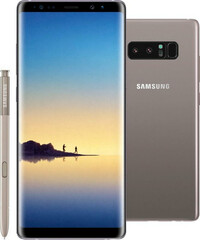 Смартфон Samsung Galaxy Note 8 128GB Gray (SM-N950F) вид с двух сторон