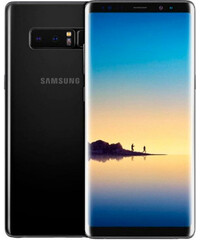 Смартфон Samsung Galaxy Note 8 64GB Black (SM-N950F) вид с двух сторон