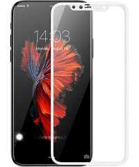 Защитное стекло WK Kingkong 4D Curved Tempered Glass для iPhone 7/8 (WTP-010) Белое вид с телефоном