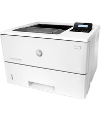 Printer HP LaserJet Enterprise M501dn view from the left side