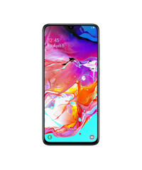 Smartphone Samsung Galaxy A70 2019 SM-A7050 6/128GB White front view