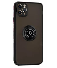 Чехол для смартфона MSD Translucent matte case magnetic metal for iPhone 11 Pro Max Black (MSD-AC11-13)