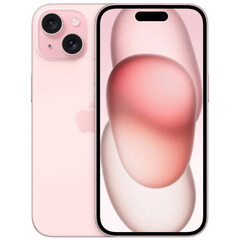 Смартфон Apple iPhone 15 Plus 128GB Pink (MU103), Колір: Рожевий, Об'єм вбудованої пам'яті: 128 Гб, фото 