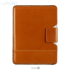 Чехол для iPad2/3/4 ZENUS Leather Case Prestige HandCraft Stitch Pouch Series (Camel Brown), фото 