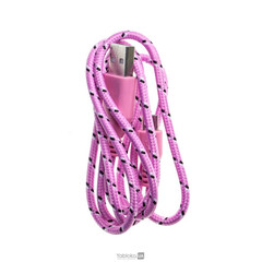 Кабель 3M для Смартфона Color microUSB (Pink), фото 