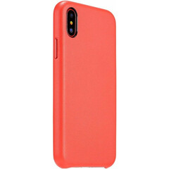 Чехол-накладка Coteetci Elegant PU Leather для iPhone X (Red), фото 