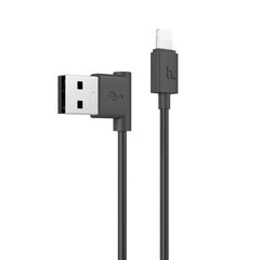 Кабель USB Hoco L Shape Fast charging Micro-USB (Black)1.2 м, фото 