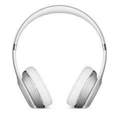Наушники Beats by Dr. Dre Solo3 Wireless Silver (MNEQ2) вид спереди