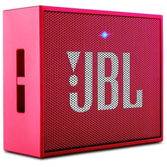 Портативная колонка JBL Go Pink (GOPINK) вид под углом слева