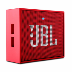 Портативная колонка JBL Go Red (GORED) вид под углом слева