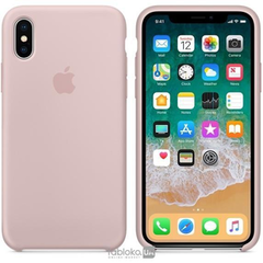 Apple iPhone X Silicone Case - Pink Sand (MQT62), фото 