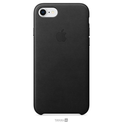 Чехол для Apple iPhone 8 / 7 Leather Case - Black (MQH92), фото 