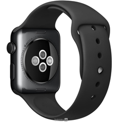 Ремешок для Apple Watch 42мм - Coteetci W3 (Black), фото 