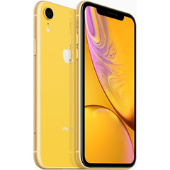 Смартфон Apple iPhone XR 256GB Yellow вид с двух сторон