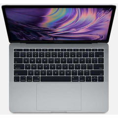 Ноутбук Apple MacBook Pro 13 Space Gray 2018 (Z0UH1) вид сверху