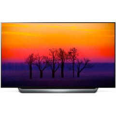 Телевизор LG OLED55C8 вид спереди