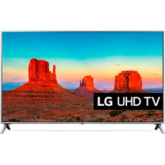 Телевизор LG 55UK6500PLA вид спереди