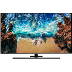 Телевизор Samsung UE55NU8050 вид спереди