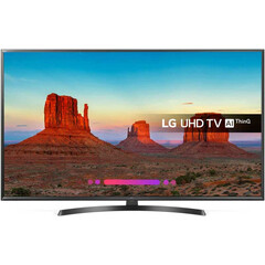 Телевизор LG 65UK6400PLF вид спереди