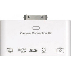 Переходник для iPad Connection kit with AV output (White) вид спереди