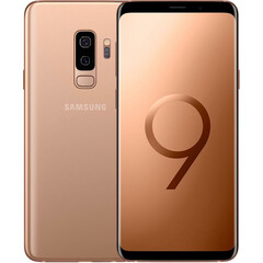 Смартфон Samsung G965FD Galaxy S9+ 64GB (Gold) вид с двух сторон