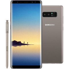 Смартфон Samsung Galaxy Note 8 128GB Gray (SM-N950F) вид с двух сторон