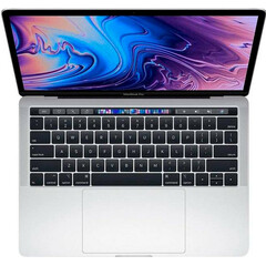Ноутбук Apple MacBook Pro 13" Silver (MR9U3) 2018 вид сверху