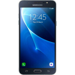Смартфон Samsung Galaxy J7 Black (SM-J710FZKU) вид спереди