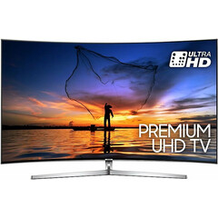 Телевизор Samsung UE49MU9000 вид спереди