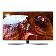 Тelevision Samsung UE43RU7452 front view with image