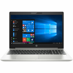 Laptop HP ProBook 450 G6 Silver (5PP64EA) front view