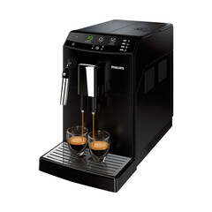 Automatic coffee machine Philips Series 3000 HD8821/09 view from the right side