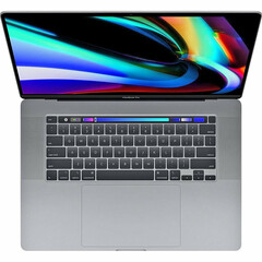 Apple MacBook Pro 16" Space Gray 2019 (MVVK2) open top view