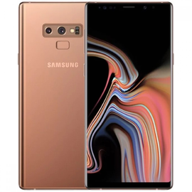 Смартфон Samsung Galaxy Note 9 6/128GB Metallic Copper (SM-N960FD) вид с двух сторон