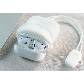 Чехол для наушников Airpods Remax RC-A6 с кабелем Lightning - USB (White), фото 